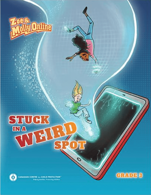 Zoe & Molly Online: Stuck in a Weird Spot (Grade 3)